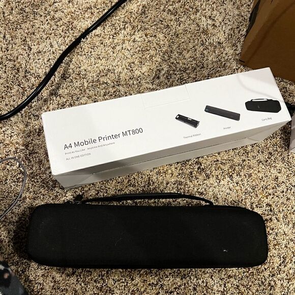 HPRT Wireless Bluetooth Portable Printer+Case+Ribbon 3 in 1 by Thermal Transfer - Picture 3 of 10